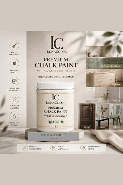 Premium Chalk Paint Versa Multisurface 1 L Duman Grisi