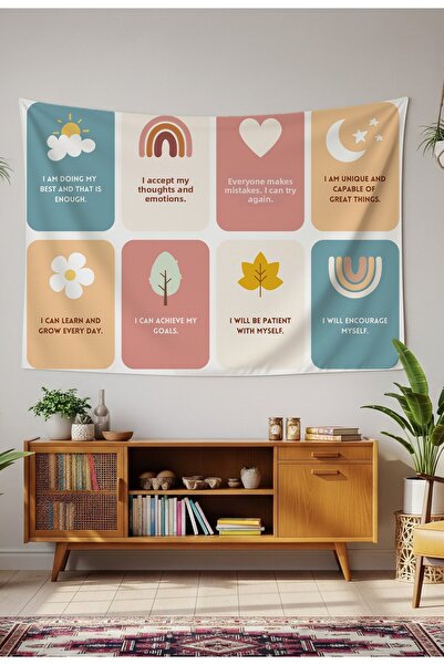 GREENDECOR Positive Affirmation Motivational and Self-Improvement Themed Aest...