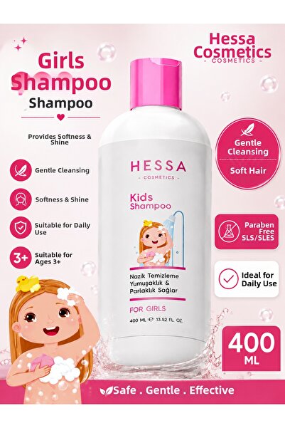 HESSA COSMETİCS Gentle Cleansing-Softness Girl's Shampoo