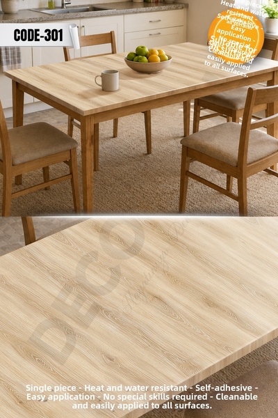 DECOMALL Code-301 Water Resistant Table Countertop Floor Marble Furniture Til...