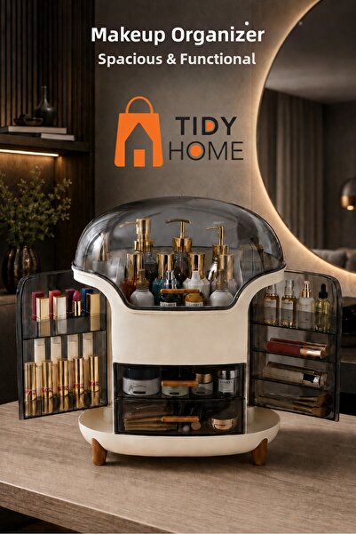 Tidy Home Premium Makeup Organizer – Large Size Cosmetic & Perfume Organizer ...