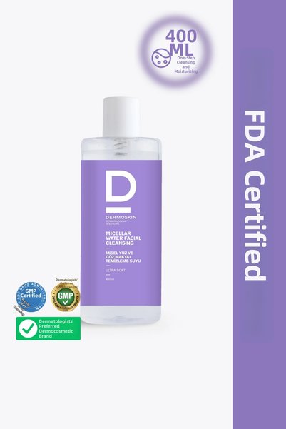 Dermoskin Micellar Makeup Cleansing Water 400 ml