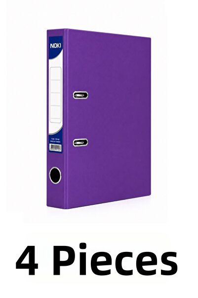Noki 4 dosare înguste din plastic, format A4