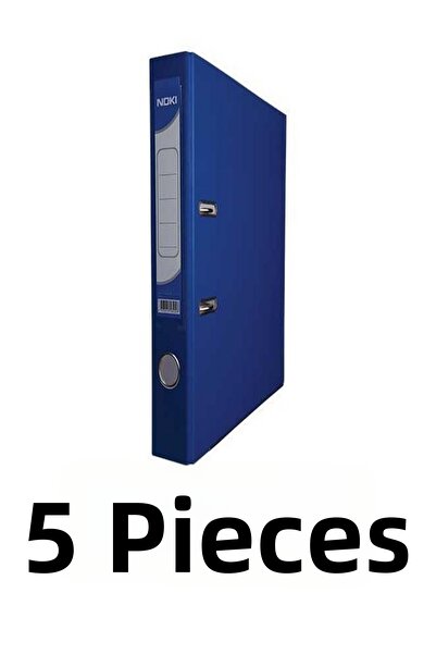 Noki 5 Narrow Plastic Folders A4 Folders
