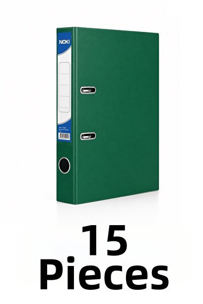 Noki 15 Pieces Narrow Plastic Folder A4 Folder