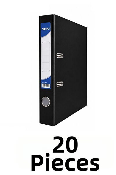 Noki 20 Narrow Plastic Folders A4 Folders