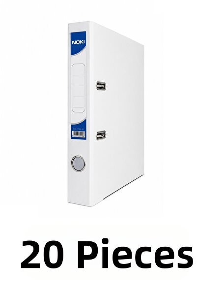 Noki 20 Narrow Plastic Folders A4 Folders