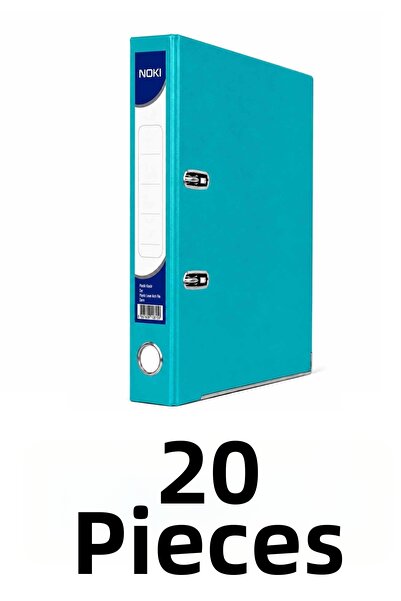 Noki 20 Narrow Plastic Folders A4 Folders