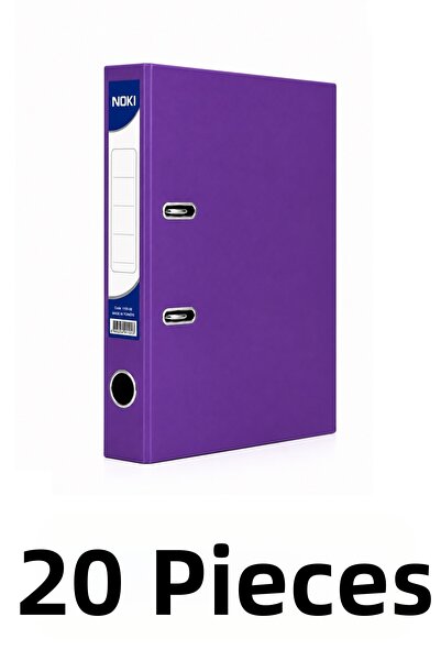 Noki 20 Narrow Plastic Folders A4 Folders