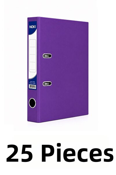 Noki 25 Pieces (1 Box) Narrow Plastic Folder A4 Folder