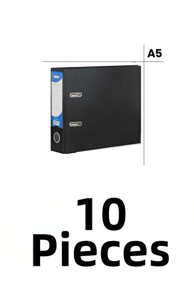 Noki 10 Pieces Telegraph A5 Plastic Folder Wide Telegraph Folder
