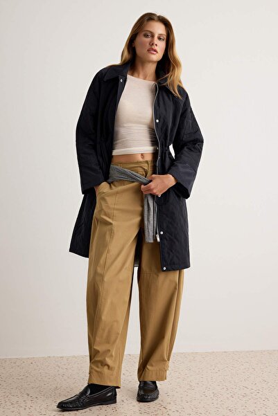 Trendyol Collection Palton albastru marin, croială normală TWOAW27MO00134