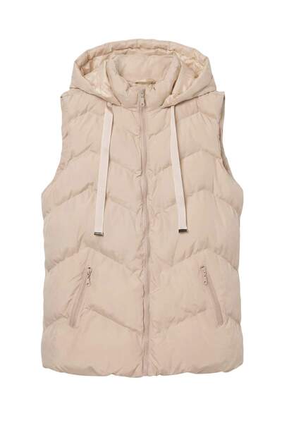 Trendyol Curve Ecru Regular Large Size Vest Tbbaw24Bh00002