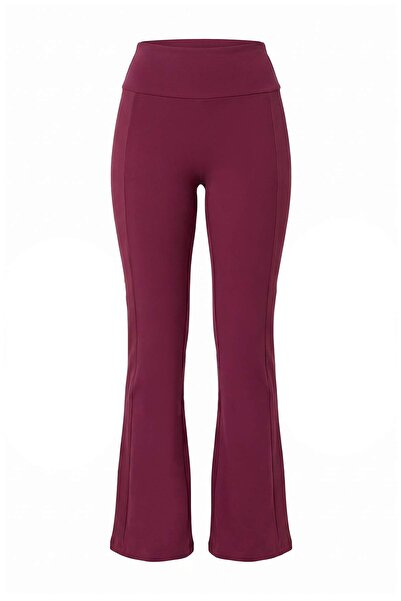 Trendyol Kollektion Vişne Fırçalı Scuba Sport Leggings THMAW27TY00014