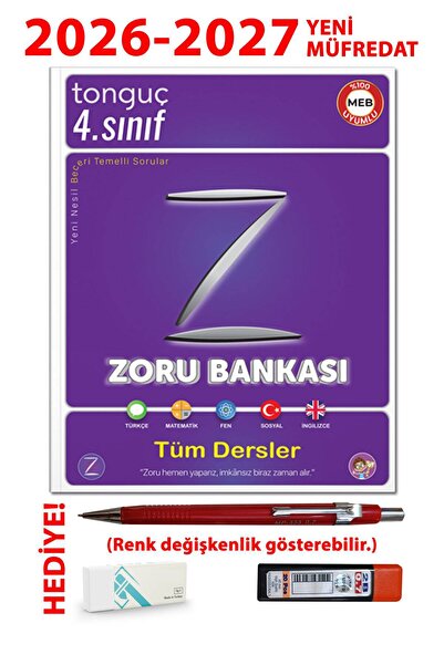 Tonguç Yayınları 4. Sınıf Tüm Dersler Zoru Bankası + Hediyeli