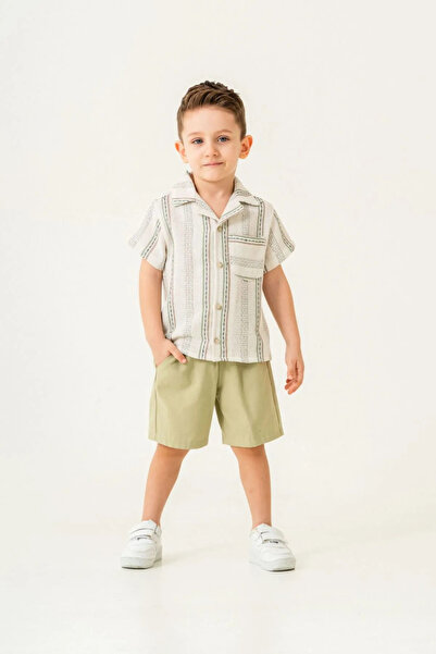 HAUSEkids 2-5 godina staro cool blok odijelo za dečake - kaki