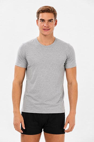YILDIZ Premium Collection Men's Cotton Lycra Short Sleeve Men's T-Shirt Athlete