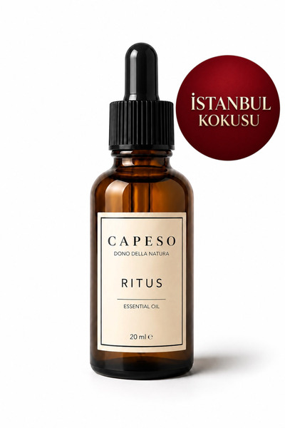 Capeso Ritus ( İSTANBUL KOKUSU ) Esansiyel Yağı 20 ml - Buhurdanlık ve Difüzö...
