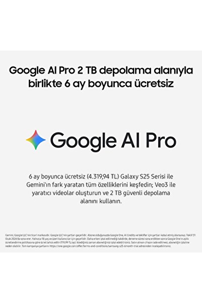 Samsung Galaxy S25 Edge 512GB  Titanyum Buz Mavisi Cep Telefonu