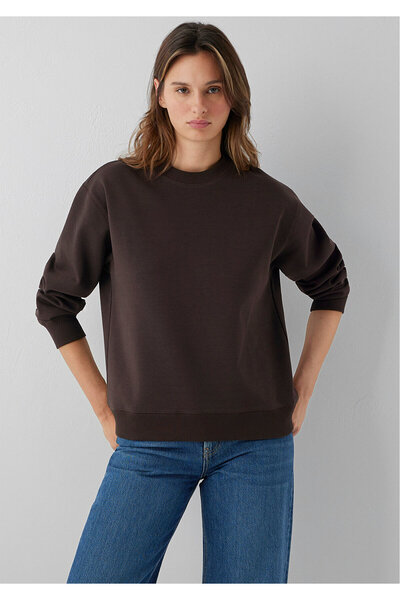 Mavi Brown Basic Sweatshirt 1S10571-70240