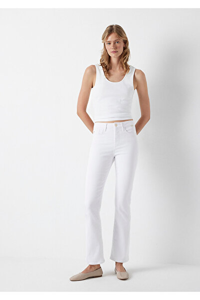 Mavi Bliss Gold Premium Beyaz Jean Pantolon 101437-A3215