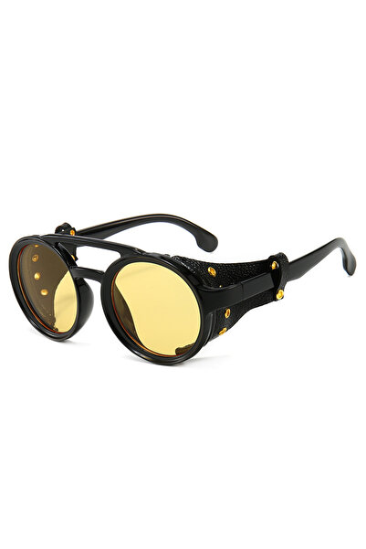 Choice yellow lens Steampunk Shields Sunglasses Men Women Classic Sun Glasses...