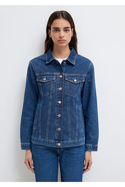 Mavi Karla 90s Koyu Jean Ceket 110154-91001