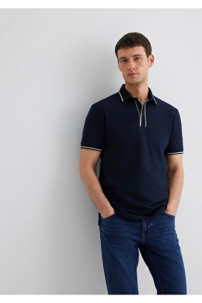 Mavi Regular Navy Blue Men's Polo Neck T-Shirt M0612648-80872