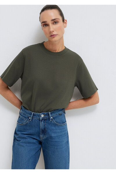 Mavi Khaki Basic Interlock T-Shirt Loose Fit / Relaxed Fit 1613820-71553