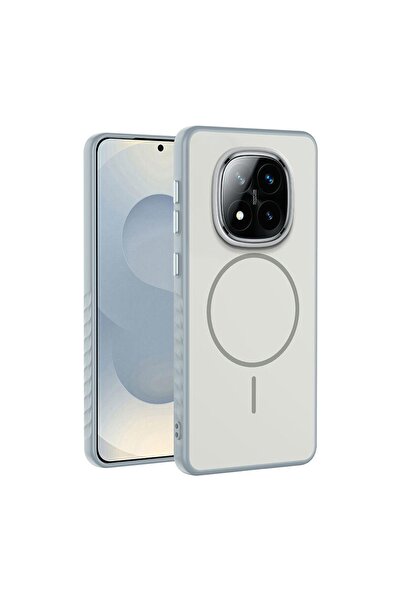 Zebana Xiaomi Redmi Note 14 Pro Plus 5G Uyumlu Kılıf Mono M-Safe Silikon Kılı...