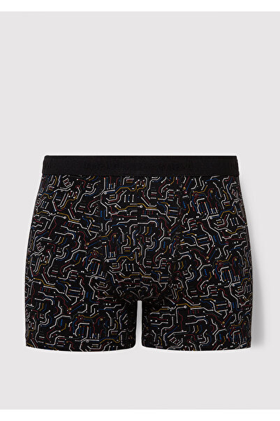 Mavi Printed Black Boxer 0910451-900