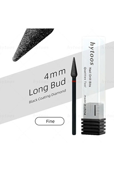Choice15 0412D-F HYTOOS Black Diamond Nail Drill Bits Pro Russian Cuticle Cle...