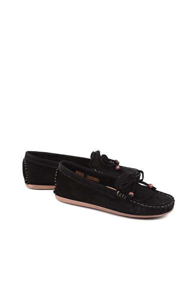 stato Melora Genuine Leather Tassel Detailed Women's Loafers