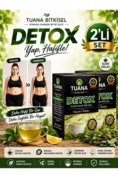 Tuvana Bitkisel Özel Formül Organik Detox Çayı