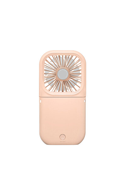Choice pink Handheld Small Fan, Outdoor Mini Folding Fan, USB Charging Portab...