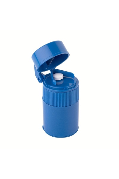 Choice Blue 1pc 2 IN1 Pill Crusher, Creative Cutter And Grinder For Pills, Vi...