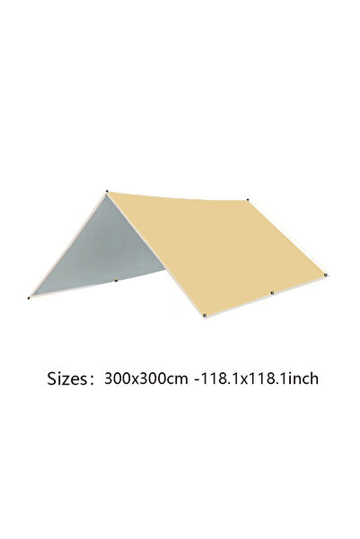 Choice1 Khaki3x3m 3x6m 3x5m 4x3m 3x3m Tent Tarpaulin Survival Sunshade Awning...