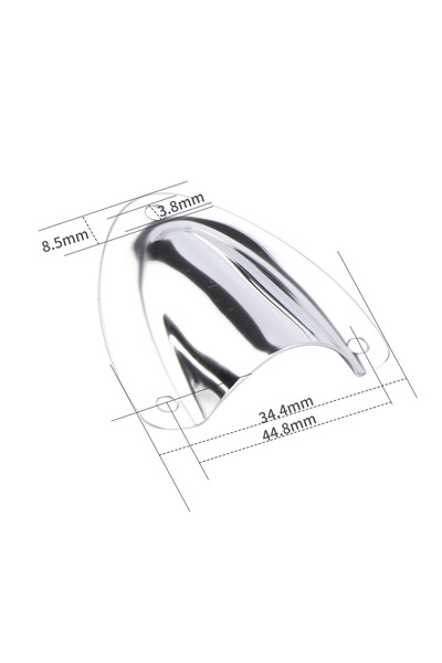 Choice small （2 Pcs）Boat Stainless Steel Clam Shell Cover, Midget Vent Hose C...