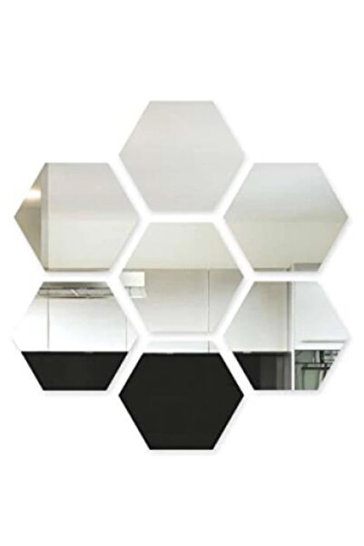 OEM Set 10 Oglinzi Design Hexagon MARI 20x20 - Oglinzi Decorative Acrilice Cr...