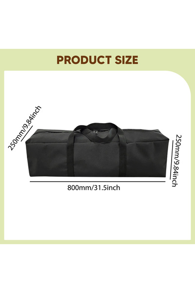 Choice4 80x25x25cm Oxford Cloth Camping Equipment Storage Bag Large Capacity ...
