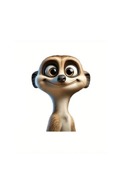 Choice 11X14cm CZ29-PVC-11X14cm 11x14cm Cartoon Suricata Car Sticker, Waterpr...
