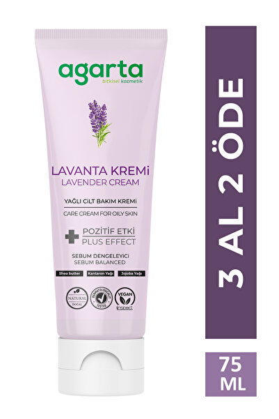 Agarta Doğal Lavanta Nemlendirici El Ve Vücut Bakım Kremi 75 ml