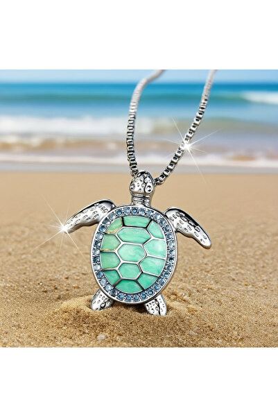 Choice YF5483-1 Elegant Turtle Pendant Necklace for Women Exquisite Necklace ...