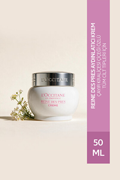 L'Occitane Reine Des Pres Brightening Cream, with Meadow Queen Flower Extract...