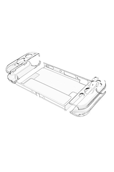 Choice Clear DATA FROG Transparent Case for Switch, OLED Console, Crystal Cle...