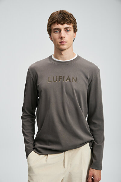 Lufian 112020057 Sara Men's Sweatshirt Brown