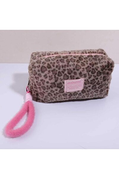 Choice BDX-1271-5 Soft Polyester Large-Capacity Leopard Print Pencil Case, fo...