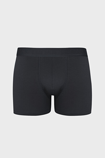 Lufian Solid Men's Cotton Boxer Dark Gray