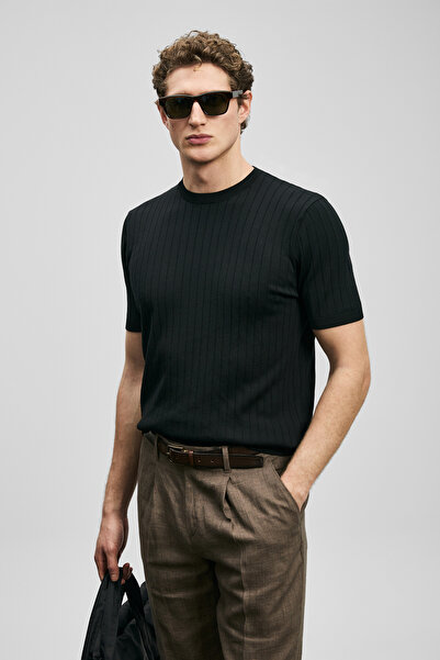 Lufian Mateo Men's Coolmax ®   Sweater Black