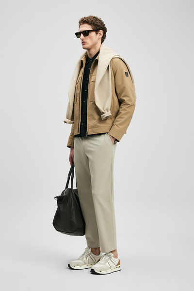Lufian Remy Smart Erkek Chino Pantolon Slim Fit Bej